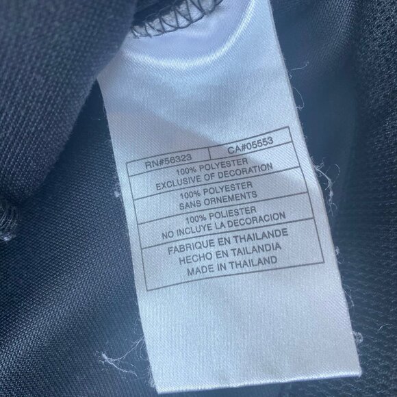 Nike Air Jordan Flight Jacket Mens Medium Full Zip Logo Jumpman Black - Picture 10 of 10